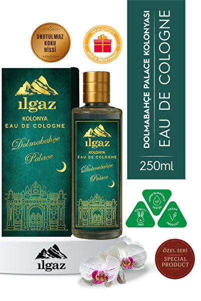 ILGAZ Dolmabahçe Palace Kolonyası | Eau De Cologne Cam Şişe 250 ml | Türkiye ...