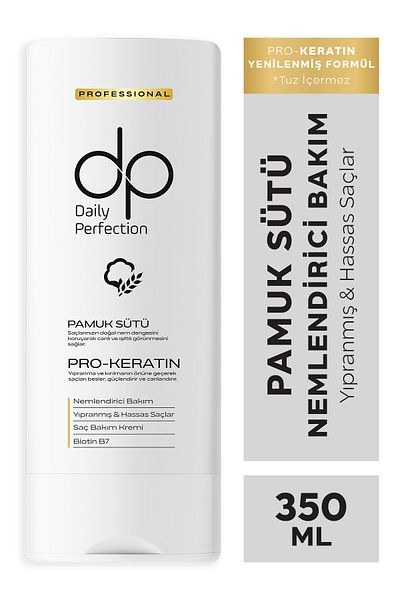DP Daily Perfection Cotton Milk Hair Care Cream 350 ml