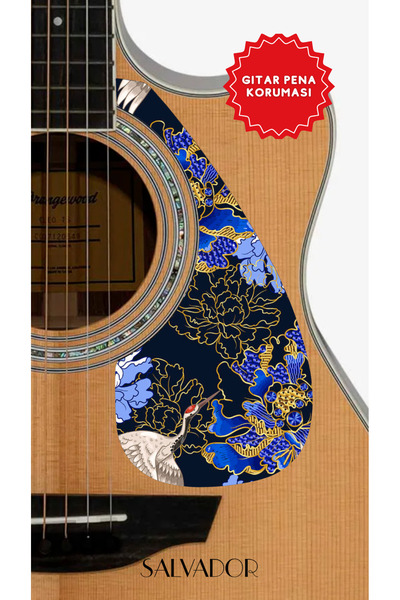 SALVADOR Pickguard Akustik Gitar Kendinden Yapışkanlı (Pena Korumalığı)