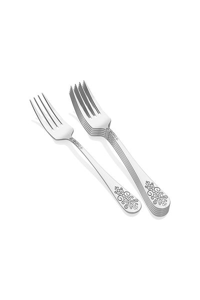 on-on 18/10 Zeugma 6-Piece Dinner Fork