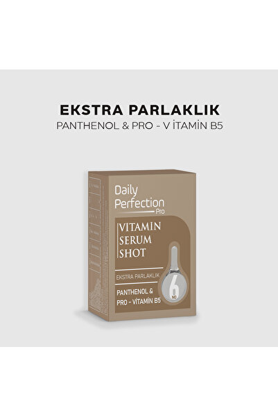 DAILY PERFECTION PRO Vitamin Serum Shot No:6 Ekstra Parlaklık 2x6 ml
