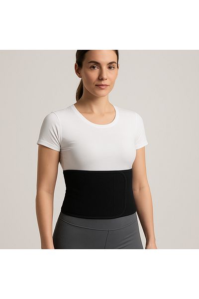 Sh Mağazacılık Unisex Θερμικός κορσές μέσης 100% ζώνη εφίδρωσης σάουνας αποτελεσματική στη μέση και την περιοχή της κοιλιάς