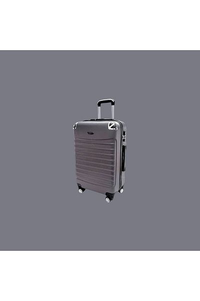 Rorik Cărucior din policarbonat, 58 L, M 65x40x25 cm, roți duble 360°, gri
