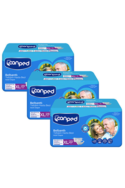 Canped Belbantlı Hasta Bezi Extra Büyük Boy Large 69 Adet