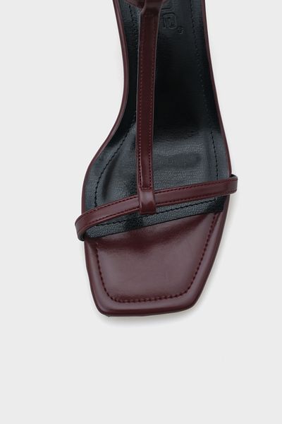 Capone Outfitters Sandale de damă Dalia cu toc mediu cu curele la gleznă