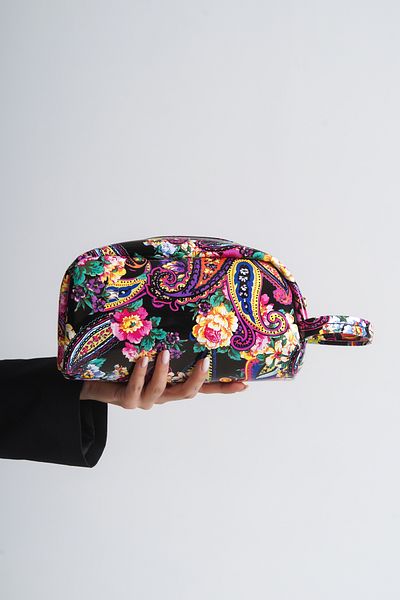 Capone Outfitters Geantă neagră pentru machiaj și geantă Capone