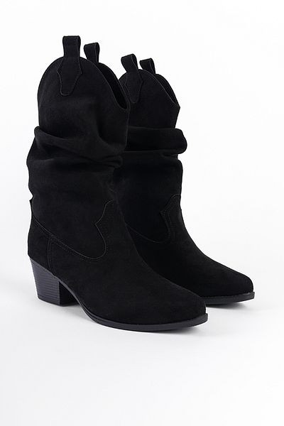 Capone Outfitters Dámské kovbojské boty West Suede Pull-On