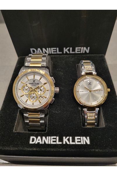 Daniel Klein Metallic Steel Bracelet Dear Wristwatch
