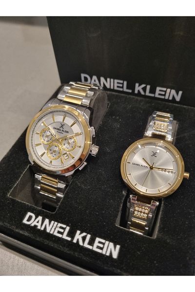 Daniel Klein Metallic Steel Bracelet Dear Wristwatch