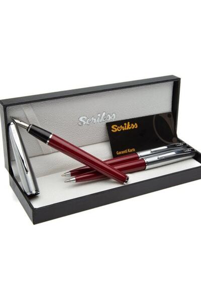Scrikss Kişiye Özel Isimli 3 Lü Kalem Seti Ömür Boyu Garantili Hediye Paketli