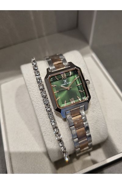 Daniel Klein Dk New Model Cutout Glass Steel Bracelet Women's Wristwatch Gift Bracelet