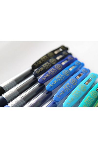 Zebra Sarasa Clip 20 Color 0.7mm Gel Roller Pen Set