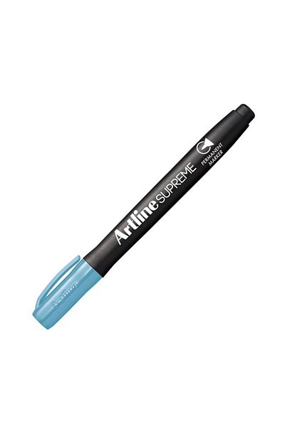 artline Supreme 1 mm Light Blue Permanent Marker
