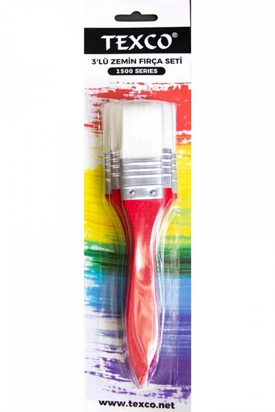 Rich Texco 1500 Series Floor Brush Σετ 3 Κόκκινο