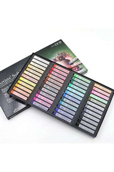 Mungyo Gallery Artists Set of 48 Full Size Powder Pastels (SOFT PASTEL)