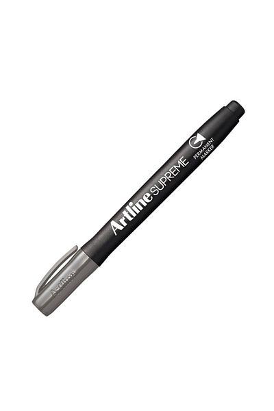 artline Supreme Permanent Marker 1 Mm - Gray