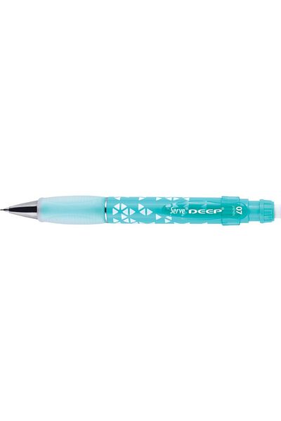 Serve Mint Green Deep Triangle Printed 0.7mm Versatil Pen