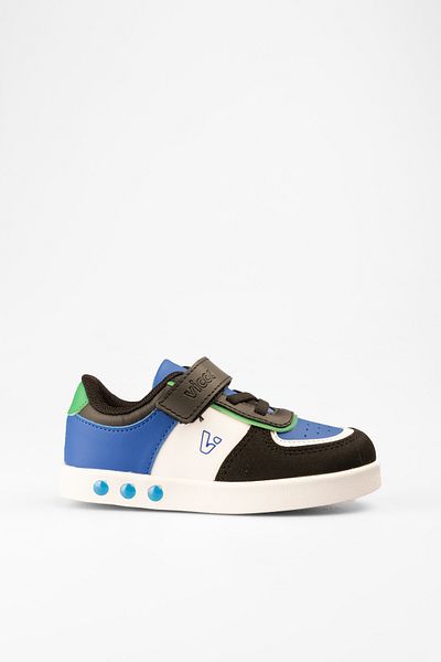 Vicco Sam Lighted Baby Boy Black/Sax Blue Sneaker