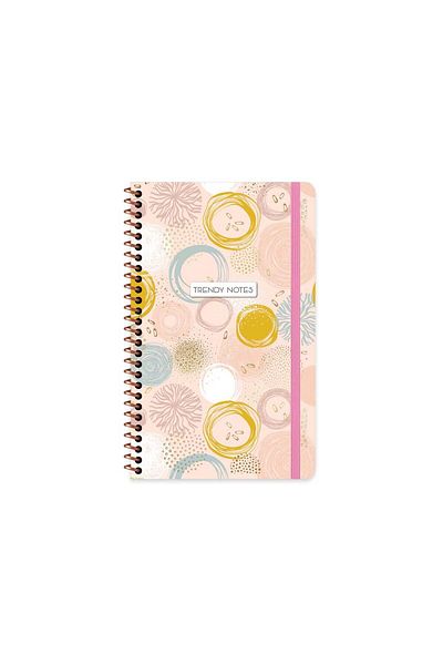 KESKİN COLOR Sharp Color 13x21cm Plain Notebook Trendy Notes Beads Amber /410235