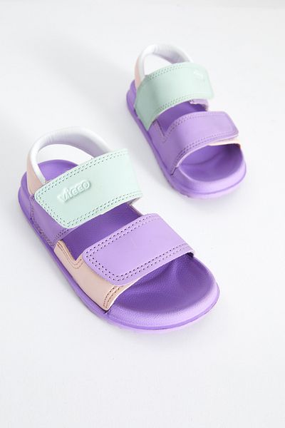 Vicco Krixi Lightweight Girls Preschool Lilac Sandals