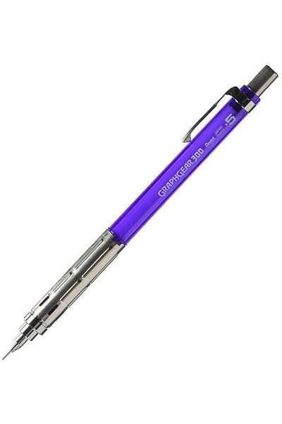 Pentel Graphgear 300 0.5 mm Mechanical Pencil - Purple
