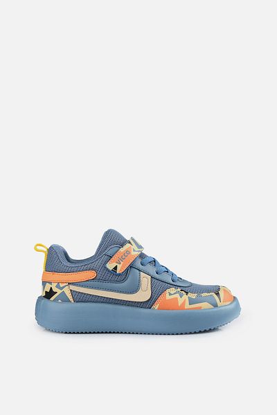 Vicco Napoli Patterned Boy's Denim Sneaker