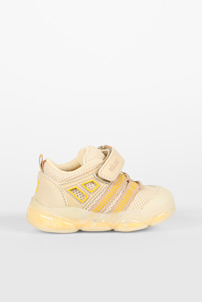 Vicco Orante Lighted Baby Boy Beige Sports Shoes
