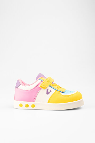 Vicco Sam Işıklı Kız Bebek Sarı Sneaker