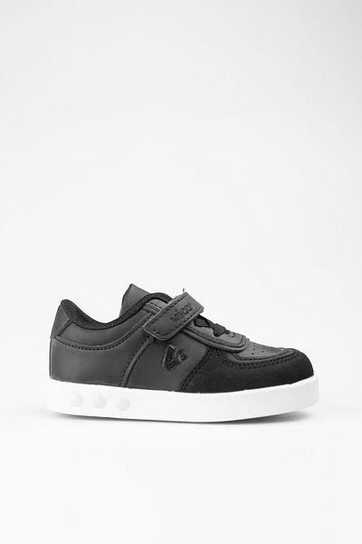 Vicco 313.P21K.130 Sam Lighted Shoes Black White