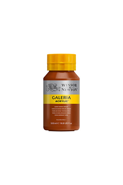 Winsor Newton Winsor & Newton Galeria Akrilik Boya 500ml Burnt Sienna Opaque 077