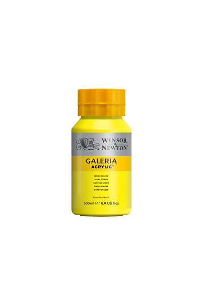 Winsor Newton Winsor & Newton Galeria Akrilik Boya 500ml Lemon Yellow Hue 346