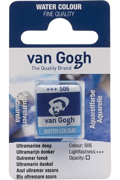 Van Gogh 20865061 TABLET SULU BOYA YEDEĞİ - ULTRAMARINE DEEP 506