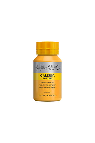 Genel Markalar Winsor & Newton Galeria Akrilik Boya 500ml Cadmium Yellow Deep...