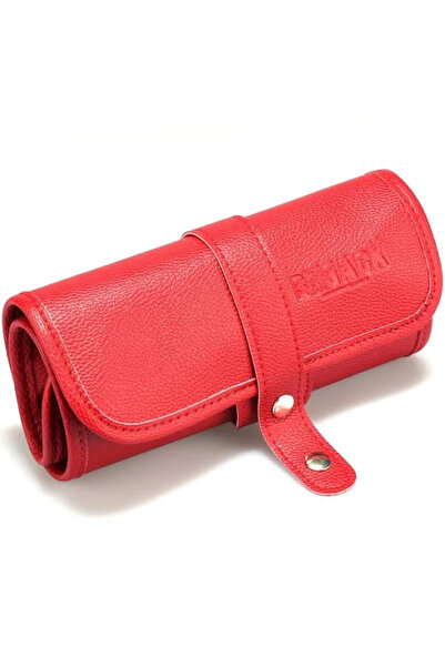 Barbie ​BBack 36'lı Suni Deri Rulo Kalemlik Kırmızı / 602