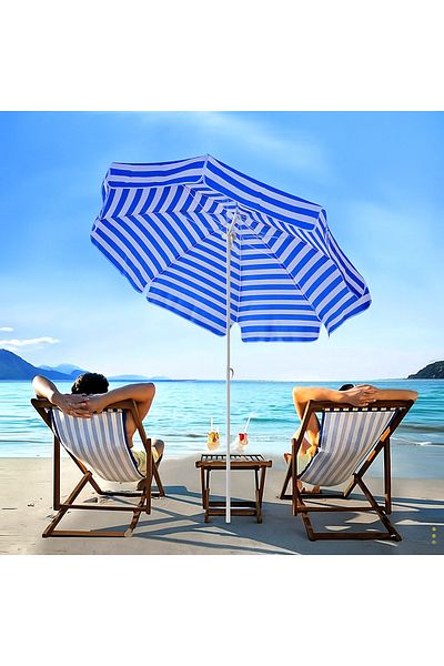 Boldy 200 cm.Garden, Beach, Sea, Seaside and Balcony Pool Umbrella