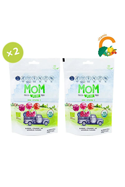 Genel Markalar Organik Lolipop (çilek, Karpuz, Yaban Mersini Ve C Vitamini) - 2 Paket