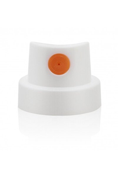 MONTANA Fat Sprey Başlığı Beyaz - Turuncu (Püskürtme Genişliği: 8cm)/ 196201