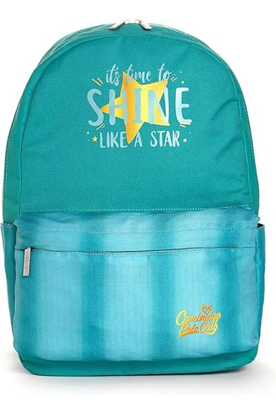 Cambridge Polo Club Shine Star Unisex Children's Primary School Backpack with Double Main Compartments Turquoise / Cpo4087.