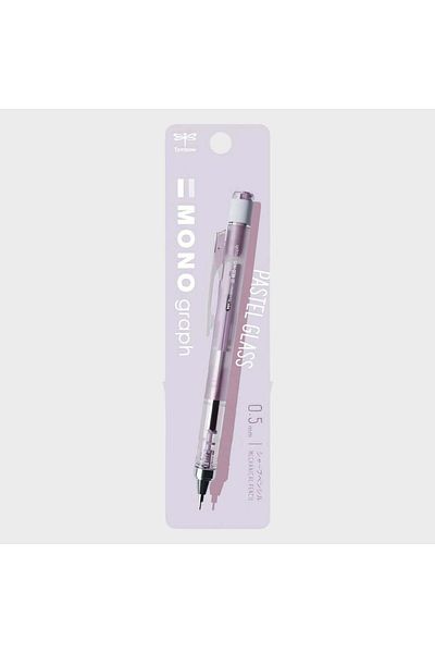 Tombow Mono Graph Pastel Glass Color 0.5mm Mechanical Pencil Lavender Mist / Dpa-149E