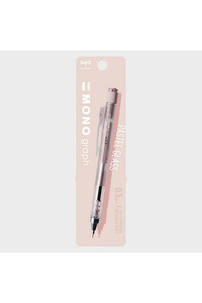 Tombow Mono Graph Pastel Glass Color 0.5mm Mechanical Pencil Cotton Bloom / Dpa-149D