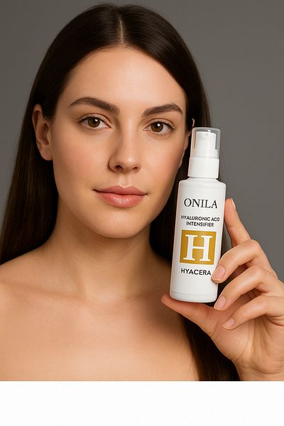 Onila Hyaluronic Acid Intensifier Moisturizing Face Cream Water Based All Skin Types Moisturizer 30 ml
