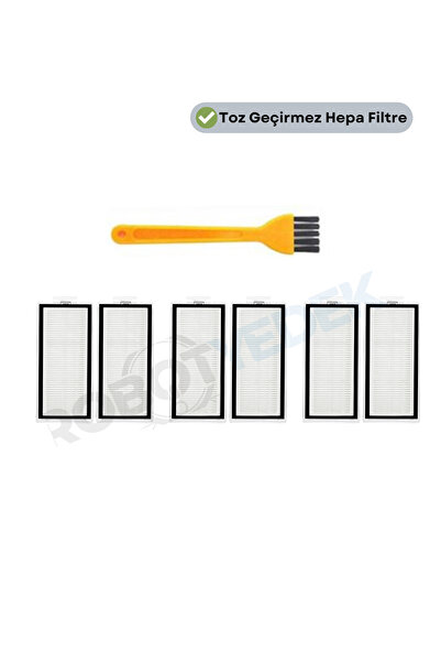 robotyedek 7 قطع فلتر Hepa بديل متوافق مع Roborock Q7 Max/Q7 Max Plus