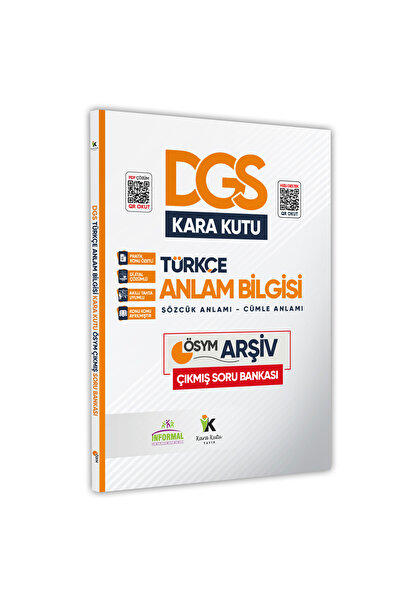 İnformal Yayınları Dgs Türkçenin Kara Kutusu Anlam Bilgisi (SÖZCÜK-CÜMLE)diji...