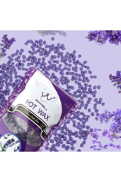 Konsung Beauty Hot Wax Stripless Lavender 100g –smooth Hair Removal, Gentle On Skin, No Strips Needed, Long-lasting