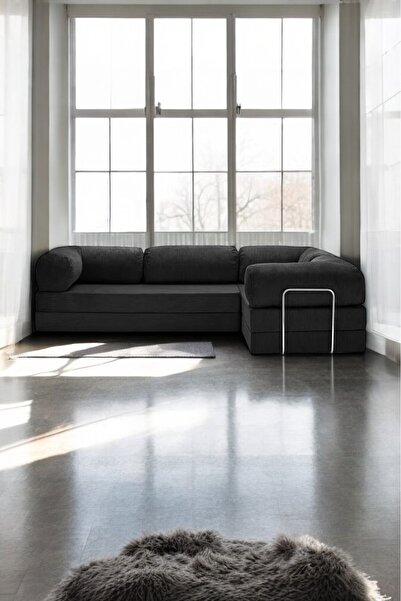 MiniWood Legom Modüler Koltuk Takımı L Koltuk Takımı Sünger Yataklı Kanepe