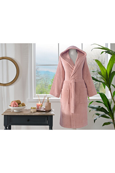 Özdilek Özdilek υφαντό μπουρνούζι με κουκούλα