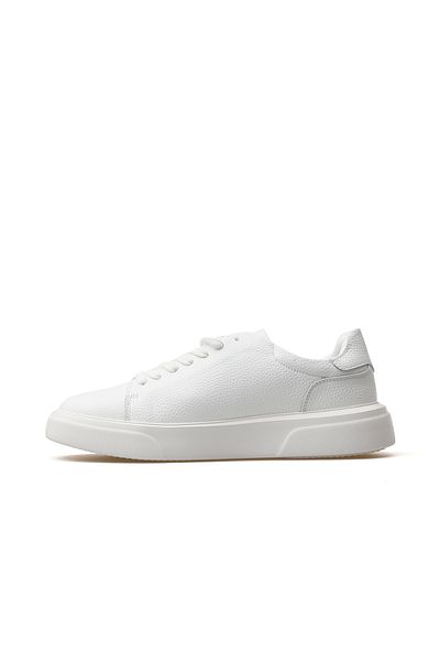 Lufian Pantofi casual Tommy din piele naturală albă pentru bărbați - 25 ani 111230187   M