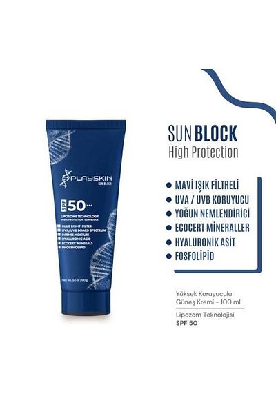 PLAYSKIN واقي شمسي بلون كريمي بعامل حماية من الشمس 50