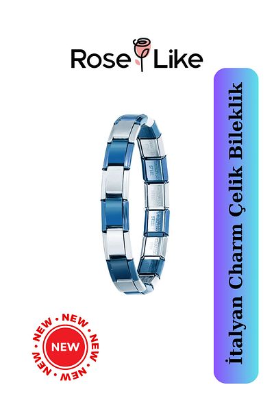 RoseLike Italian Charm Bracelet - Unwritten
