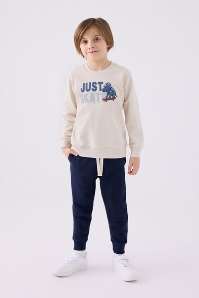 Rolypoly Boy's Tracksuit Set - Three Thread Woven
